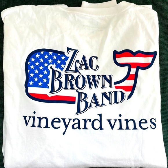 Brand New Vineyard Vines Zac Brown Band Shirt - Picture 4 of 5